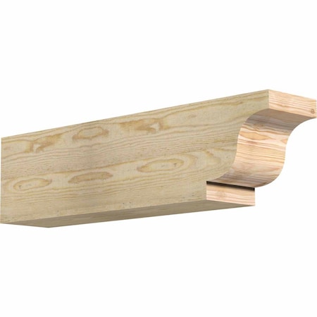 Ekena Millwork Newport Rough Sawn Rafter Tail, Douglas Fir, 6"W x 8"H x 32"L RFT06X08X32NEW00RDF